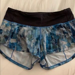 Lululemon speed shorts size 2